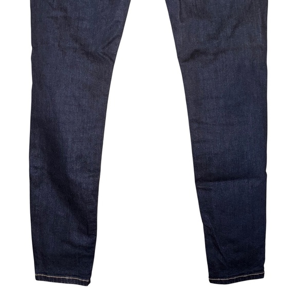 FRAN DENIM April Super High Rise Skinny Jeans Dark Wash Lifter’s Size 27 - Picture 8 of 14
